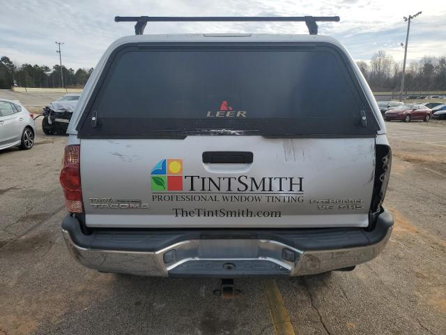 3TMJU62N16M025855 - 2006 TOYOTA TACOMA DOUBLE CAB PRERUNNER SILVER photo 6