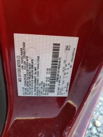 2FMZA51614BA34615 - 2004 FORD FREESTAR SE BURGUNDY photo 13