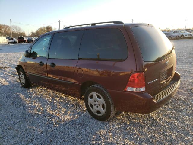 2FMZA51614BA34615 - 2004 FORD FREESTAR SE BURGUNDY photo 2