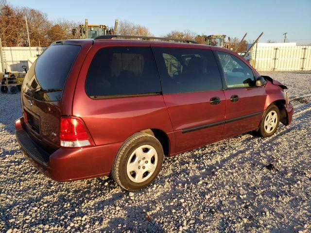 2FMZA51614BA34615 - 2004 FORD FREESTAR SE BURGUNDY photo 3