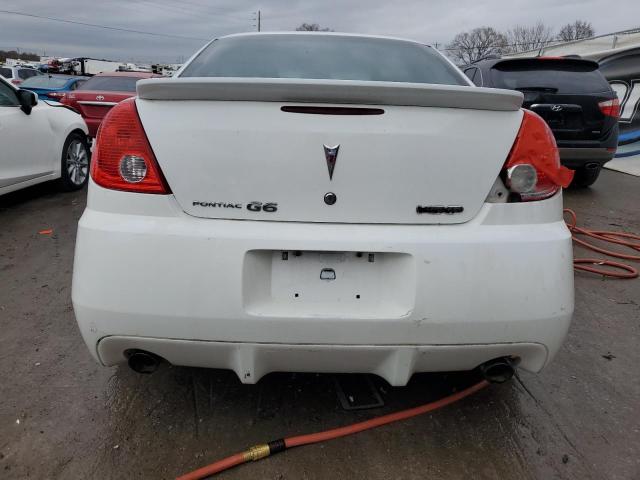 1G2ZL577094236771 - 2009 PONTIAC G6 GXP WHITE photo 6