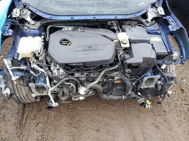 1FMCU9GX5EUC35448 - 2014 FORD ESCAPE SE BLUE photo 11