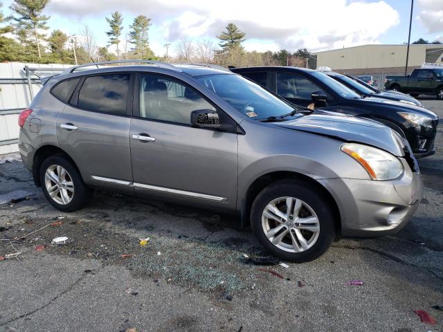 JN8AS5MV4CW707657 - 2012 NISSAN ROGUE S GRAY photo 4