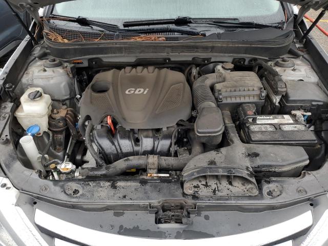 5NPEB4AC6EH893723 - 2014 HYUNDAI SONATA GLS SILVER photo 11