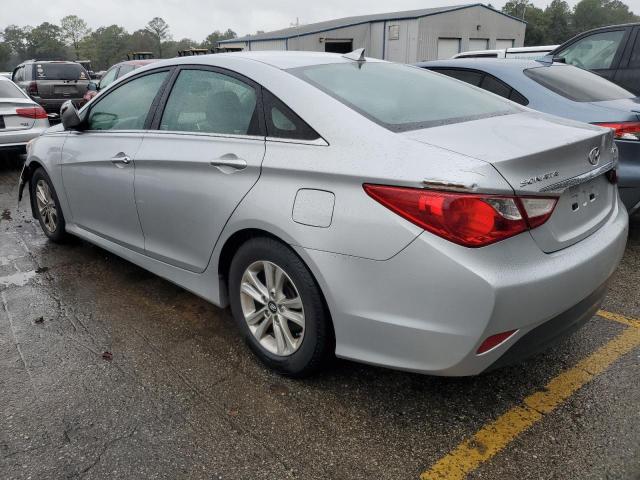 5NPEB4AC6EH893723 - 2014 HYUNDAI SONATA GLS SILVER photo 2