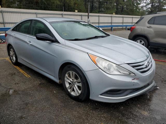 5NPEB4AC6EH893723 - 2014 HYUNDAI SONATA GLS SILVER photo 4