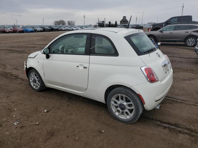 3C3CFFAR2ET218953 - 2014 FIAT 500 POP WHITE photo 2