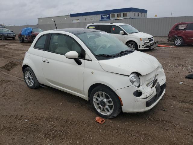 3C3CFFAR2ET218953 - 2014 FIAT 500 POP WHITE photo 4