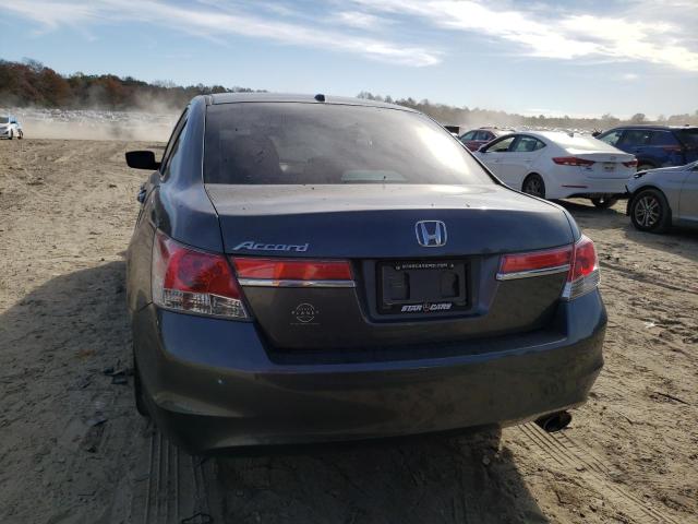 1HGCP2F8XBA058469 - 2011 HONDA ACCORD EXL GRAY photo 6