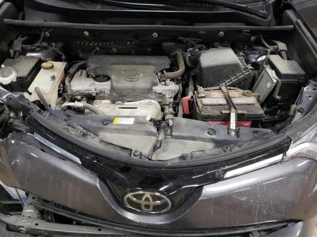 2T3BFREV4HW673042 - 2017 TOYOTA RAV4 LE GRAY photo 12