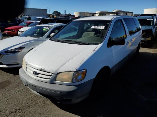 2001 TOYOTA SIENNA CE, 