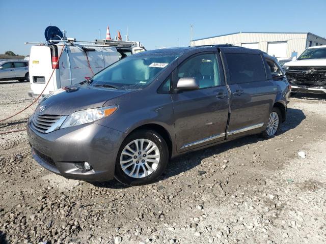 5TDYK3DC3BS157363 - 2011 TOYOTA SIENNA XLE CHARCOAL photo 1