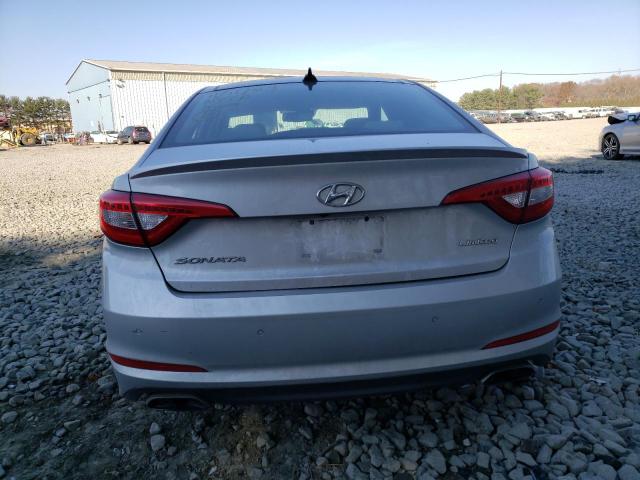 5NPE34AF0FH031817 - 2015 HYUNDAI SONATA SPORT SILVER photo 6