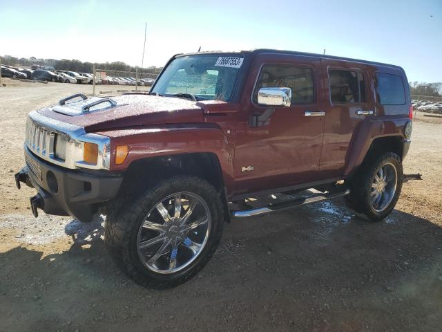 5GTDN13E078120787 - 2007 HUMMER H3 MAROON photo 1