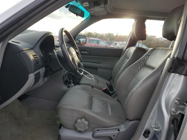 JF1SG65613H763113 - 2003 SUBARU FORESTER 2.5XS ვერცხლისფერი ფოტო 7