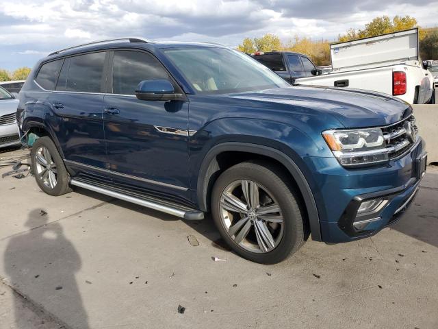 1V2RR2CA2JC579679 - 2018 VOLKSWAGEN ATLAS SEL BLUE photo 4