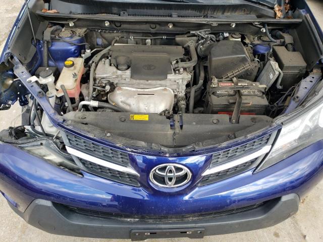 2T3BFREV4EW218381 - 2014 TOYOTA RAV4 LE BLUE photo 12