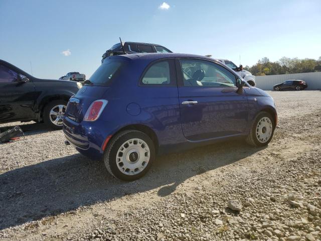 3C3CFFAR1CT187708 - 2012 FIAT 500 POP BLUE photo 3