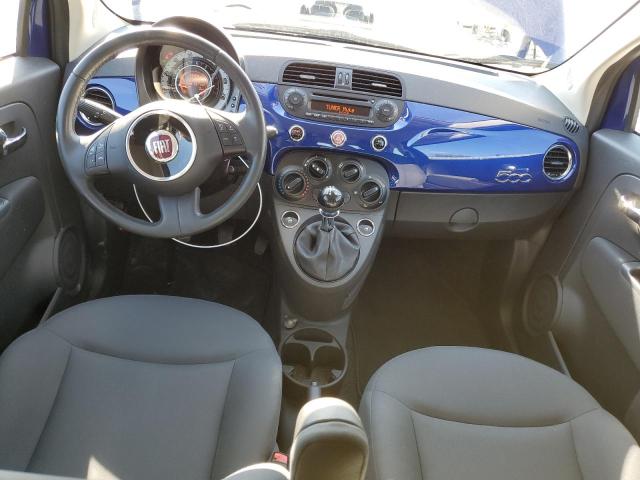 3C3CFFAR1CT187708 - 2012 FIAT 500 POP BLUE photo 8