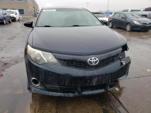 4T1BF1FK6CU510190 - 2012 TOYOTA CAMRY BASE CHARCOAL photo 5