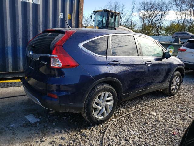 5J6RM4H51FL092529 - 2015 HONDA CR-V EX BLUE photo 3