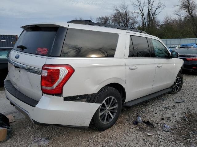 1FMJK1JTXJEA27655 - 2018 FORD EXPEDITION MAX XLT WHITE photo 3