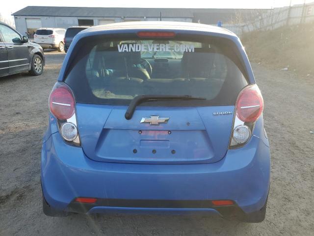 KL8CB6S91EC432763 - 2014 CHEVROLET SPARK LS BLUE photo 6