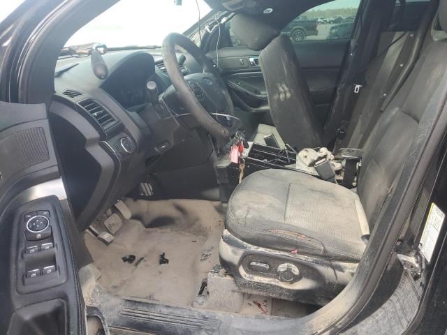 1FM5K8AR0GGA78660 - 2016 FORD EXPLORER POLICE INTERCEPTOR BLACK photo 7