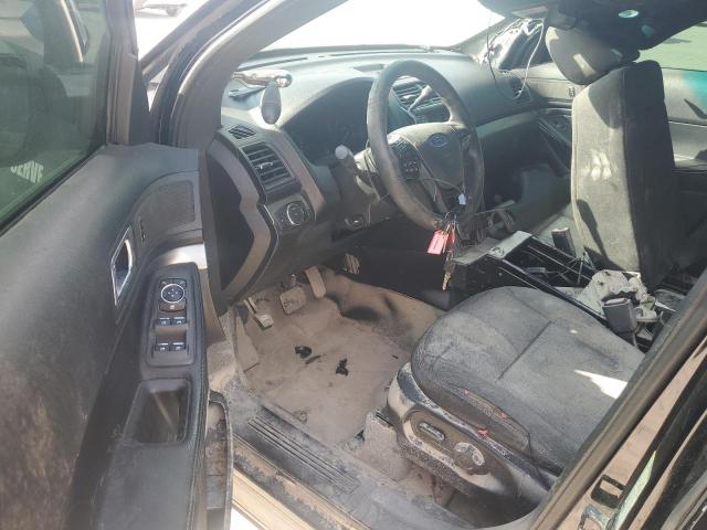 1FM5K8AR0GGA78660 - 2016 FORD EXPLORER POLICE INTERCEPTOR BLACK photo 8