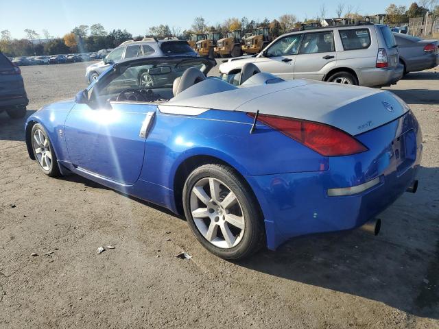 JN1AZ36A64T010843 - 2004 NISSAN 350Z ROADSTER BLUE photo 2