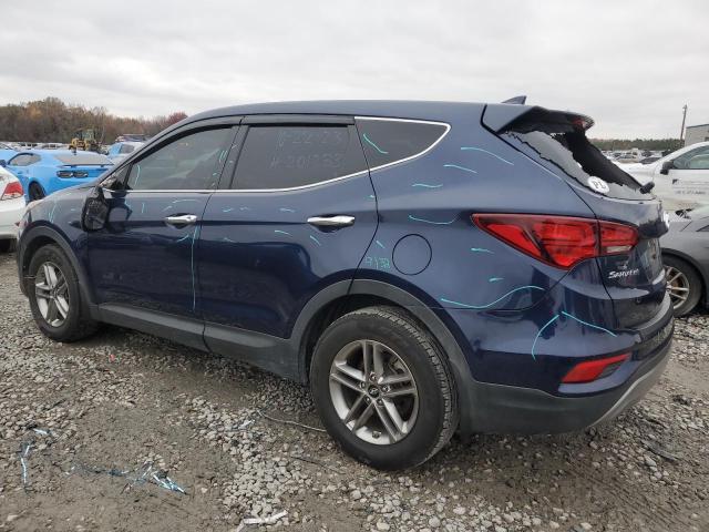 5XYZT3LBXHG484794 - 2017 HYUNDAI SANTA FE S BLUE photo 2