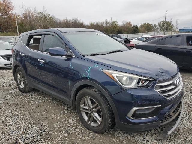 5XYZT3LBXHG484794 - 2017 HYUNDAI SANTA FE S BLUE photo 4