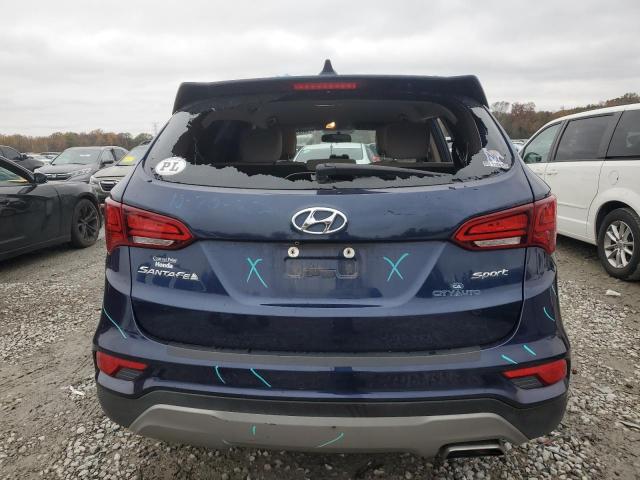 5XYZT3LBXHG484794 - 2017 HYUNDAI SANTA FE S BLUE photo 6