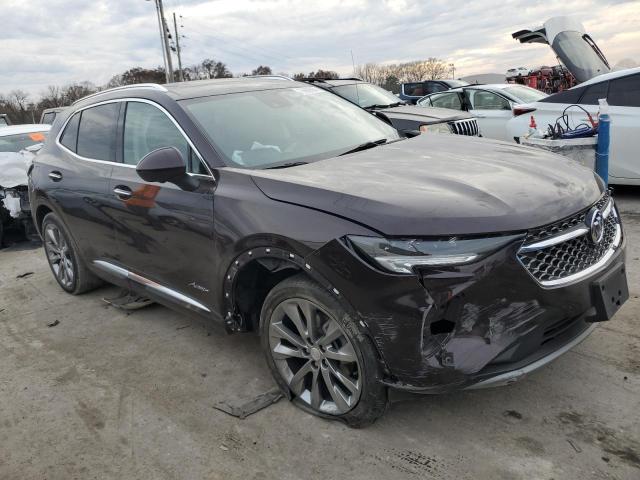 LRBFZRR44MD148434 - 2021 BUICK ENVISION AVENIR MAROON photo 4