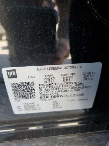 5GAERBKW3RJ122899 - 2024 BUICK ENCLAVE ESSENCE 黑色 照片 13