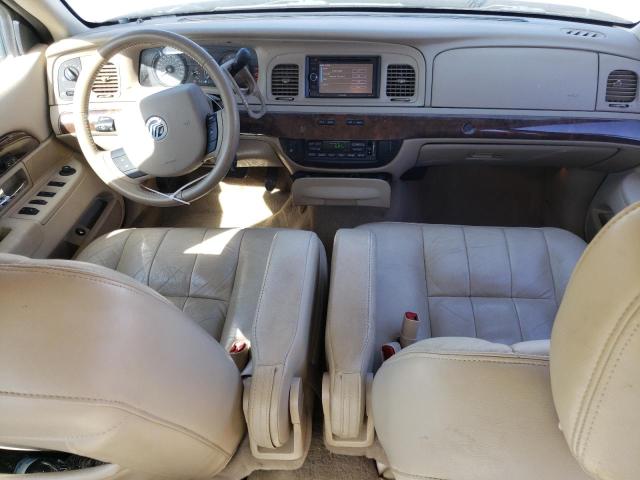 2MEBM7FV2AX601095 - 2010 MERCURY MARQUIS LS BEIGE photo 8