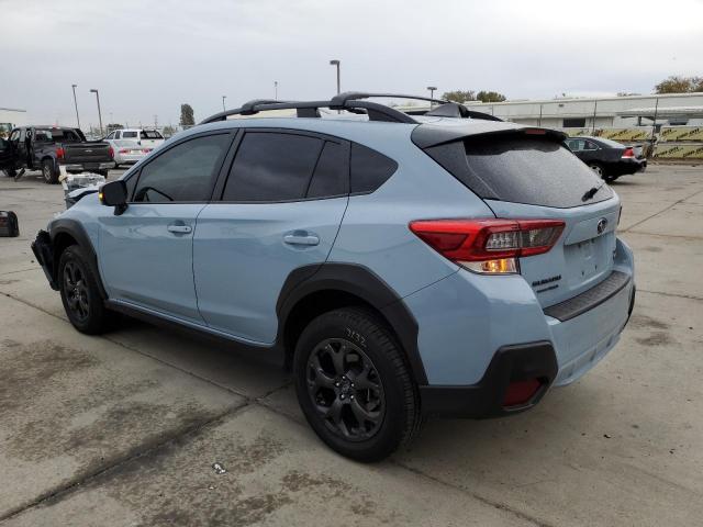 JF2GTHSC0PH254218 - 2023 SUBARU CROSSTREK SPORT BLUE photo 2