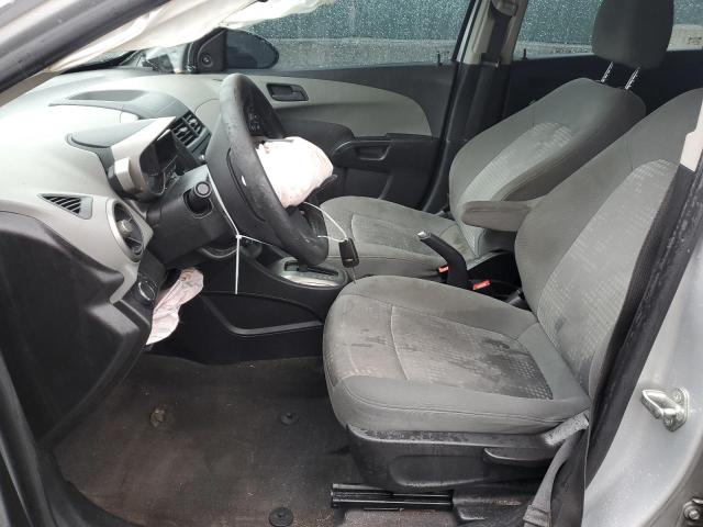 1G1JA5SH0F4105729 - 2015 CHEVROLET SONIC LS SILVER photo 7