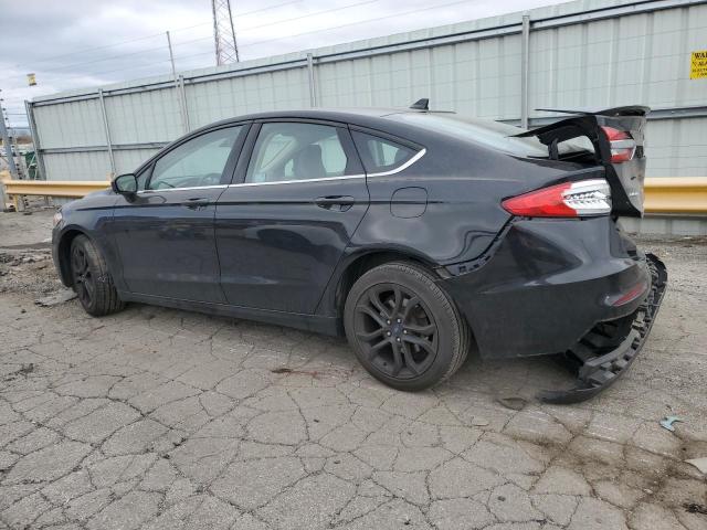 3FA6P0HD0KR164564 - 2019 FORD FUSION SE BLACK photo 2