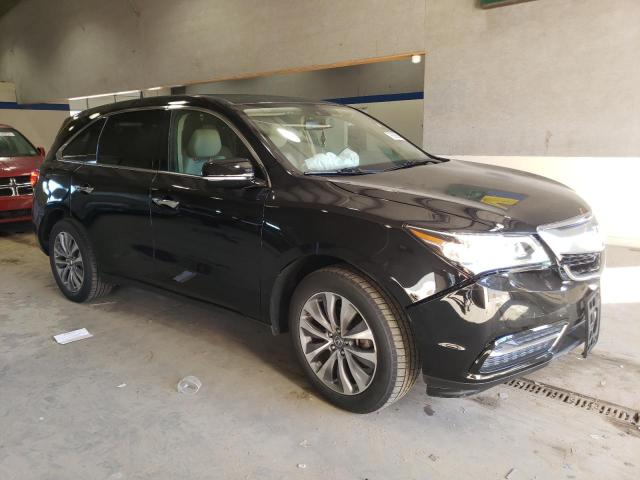 5FRYD4H48FB014291 - 2015 ACURA MDX TECHNOLOGY BLACK photo 4