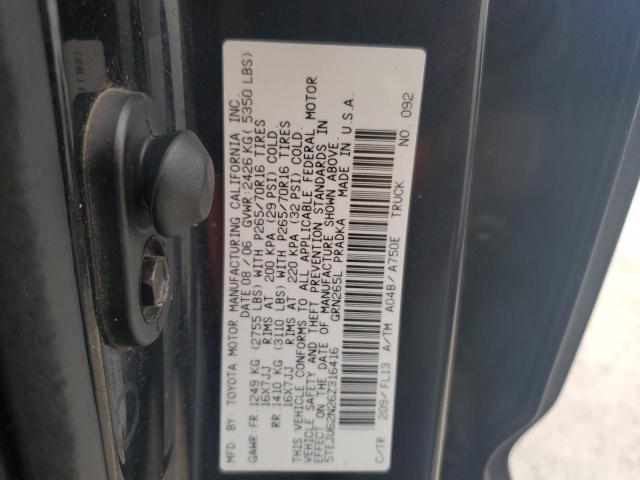 5TEJU62N26Z316416 - 2006 TOYOTA TACOMA DOUBLE CAB PRERUNNER BLACK photo 13