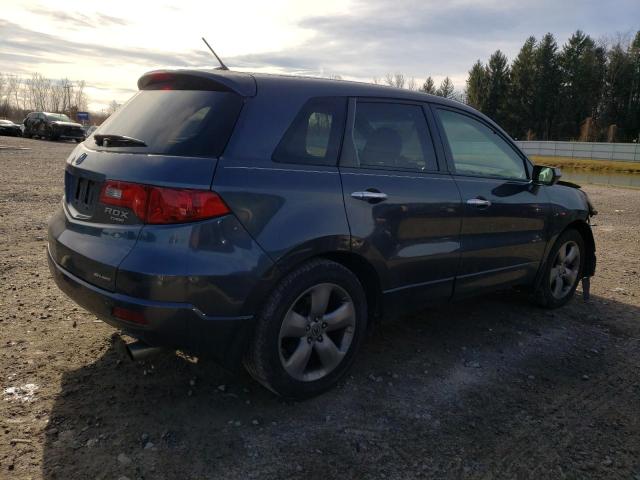 5J8TB18277A006368 - 2007 ACURA RDX GRAY photo 3