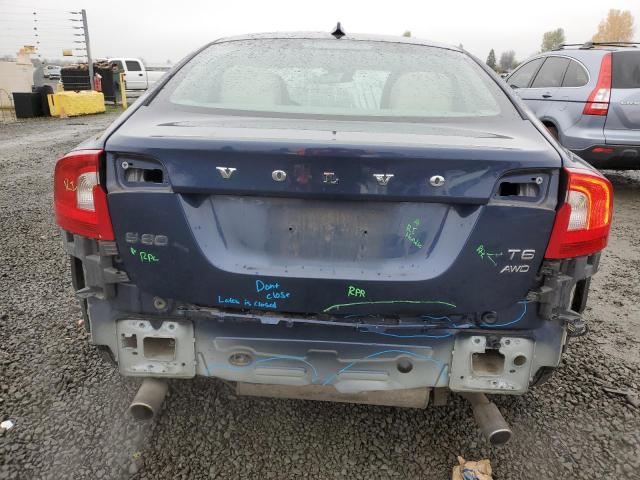 YV1902FH8C2111690 - 2012 VOLVO S60 T6 BLUE photo 6