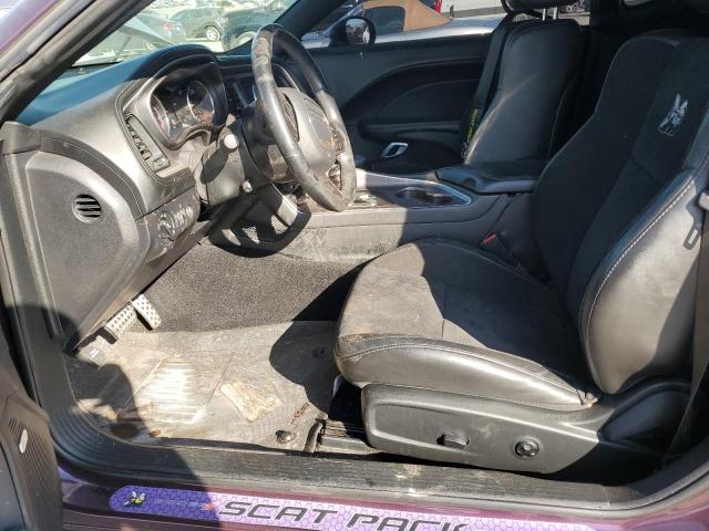 2C3CDZFJ6LH156943 - 2020 DODGE CHALLENGER R/T SCAT PACK PURPLE photo 7