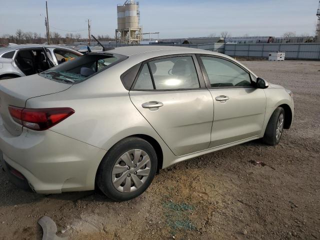 3KPA24AB3JE104206 - 2018 KIA RIO LX BEIGE photo 3