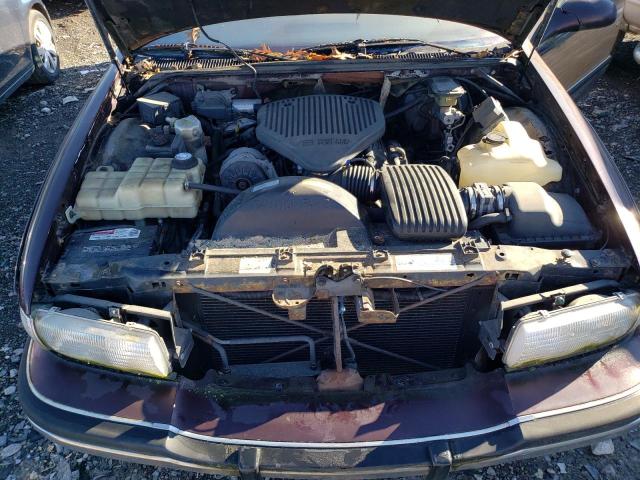 1G4BR82P3TR417440 - 1996 BUICK ROADMASTER BASE ბურგუნდია ფოტო 11