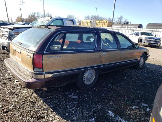 1G4BR82P3TR417440 - 1996 BUICK ROADMASTER BASE ბურგუნდია ფოტო 3