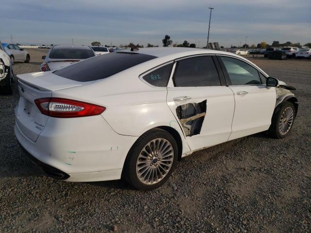 3FA6P0K91GR400246 - 2016 FORD FUSION TITANIUM WHITE photo 3