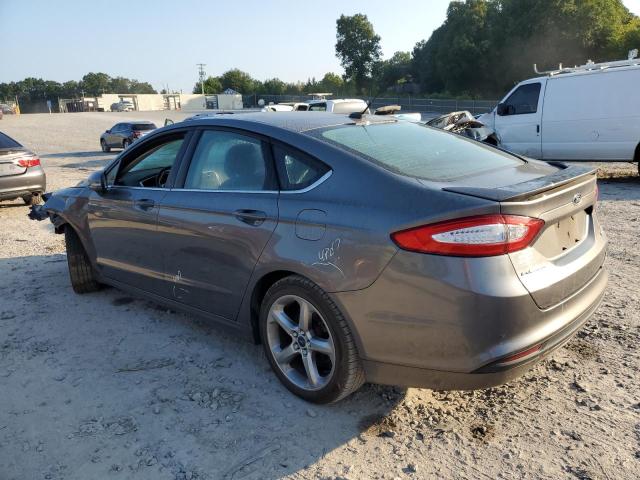 3FA6P0HD7ER373031 - 2014 FORD FUSION SE GRAY photo 2