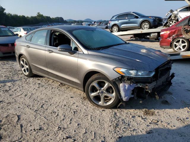 3FA6P0HD7ER373031 - 2014 FORD FUSION SE GRAY photo 4